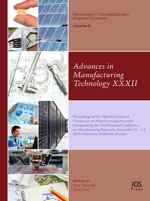 cover image of Advances in Manufacturing Technology XXXII